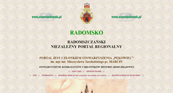 Desktop Screenshot of noworadomsk.pl